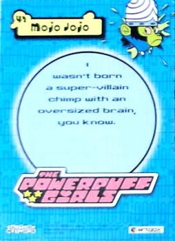 2000 ArtBox Powerpuff Girls 1 #41 Super-villain chimp Back