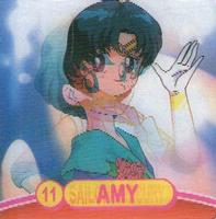 2000 ArtBox Sailor Moon Action Flipz #11 Amy / Sailor Mercury Front
