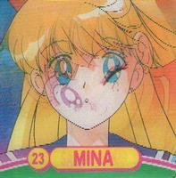 2000 ArtBox Sailor Moon Action Flipz #23 Mina / Sailor Venus Front