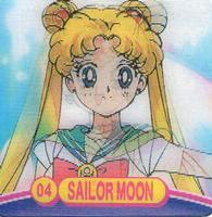 2000 ArtBox Sailor Moon Action Flipz #4 Serena / Sailor Moon Front