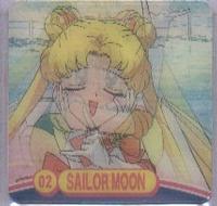 2000 ArtBox Sailor Moon Action Flipz #2 Serena / Sailor Moon Front