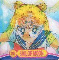 2000 ArtBox Sailor Moon Action Flipz #5 Serena / Sailor Moon Front