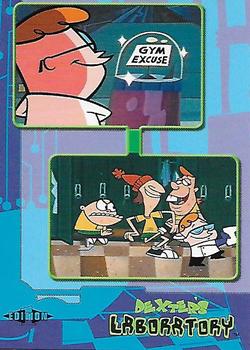 2001 ArtBox Dexter's Laboratory #01 Gym excuse Front