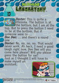 2001 ArtBox Dexter's Laboratory #12 Just as I thought Back