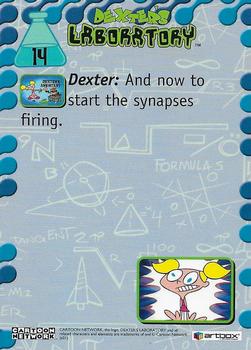2001 ArtBox Dexter's Laboratory #14 Synapses firing Back
