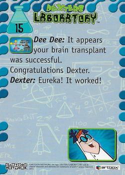 2001 ArtBox Dexter's Laboratory #15 Eureka! It worked! Back