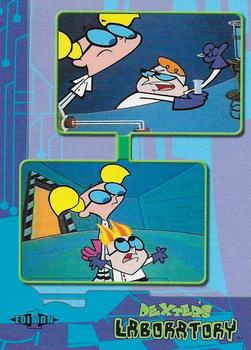 2001 ArtBox Dexter's Laboratory #17 My hair is on fire! Front