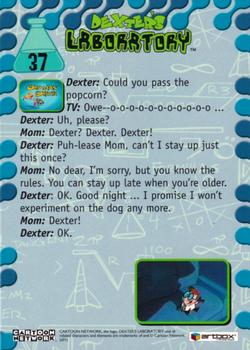 2001 ArtBox Dexter's Laboratory #37 You know the rules Back