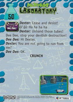 2001 ArtBox Dexter's Laboratory #50 Cease and desist! Back