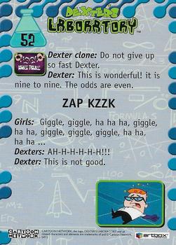 2001 ArtBox Dexter's Laboratory #52 This is not good Back