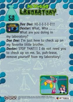 2001 ArtBox Dexter's Laboratory #58 Remove yourself Back