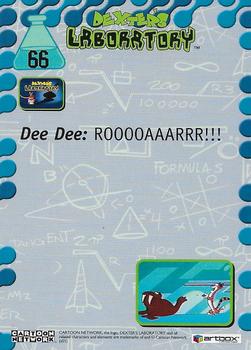 2001 ArtBox Dexter's Laboratory #66 ROOOOAAARRR!!! Back