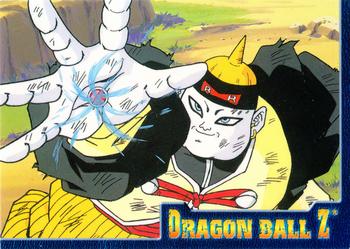 2001 ArtBox Dragon Ball Z Series 4 #20 Goku attempts to finish off the battle in a si Front