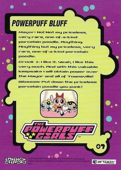 2001 ArtBox Powerpuff Girls 2 #7 Porcelain Poodle Back
