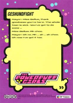 2001 ArtBox Powerpuff Girls 2 #33 Ah choo Back