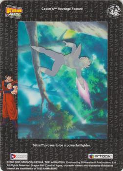 2002 ArtBox Dragon Ball Z Filmcardz #48 Salza Back