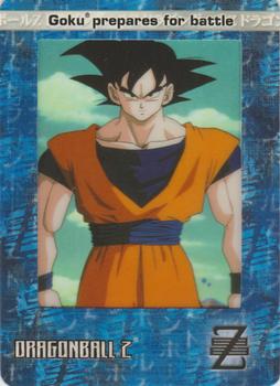 2002 ArtBox Dragon Ball Z Filmcardz #51 Goku prepares for battle Front