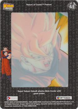 2002 ArtBox Dragon Ball Z Filmcardz #61 Super Saiyan Goku Back