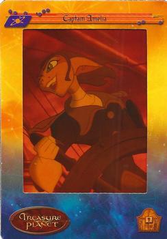 2002 ArtBox Treasure Planet FilmCardz #3 Captain Amelia Front