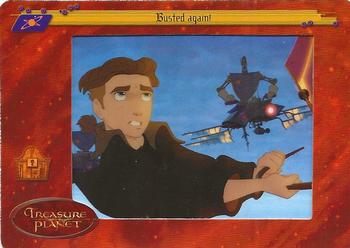 2002 ArtBox Treasure Planet FilmCardz #12 Busted again! Front