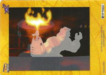 2002 ArtBox Treasure Planet FilmCardz #24 Would you like that flame broiled? Back
