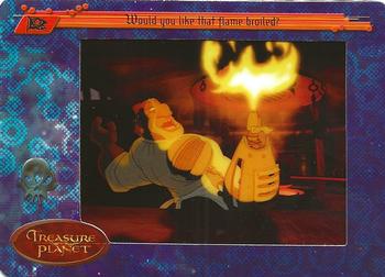 2002 ArtBox Treasure Planet FilmCardz #24 Would you like that flame broiled? Front