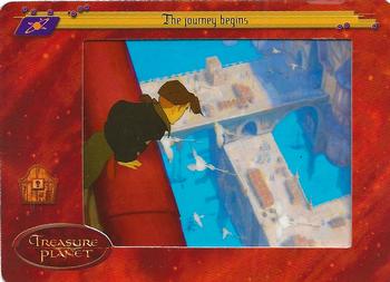 2002 ArtBox Treasure Planet FilmCardz #28 The journey begins Front
