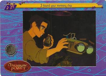 2002 ArtBox Treasure Planet FilmCardz #60 I found your memory chip Front