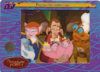 2002 ArtBox Treasure Planet FilmCardz #71 They have their mother's eyes Front