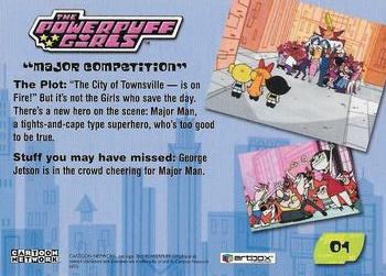 2002 ArtBox Powerpuff Girls 3 #1 A new hero on the scene Back