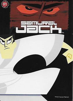 2002 ArtBox Samurai Jack #1 Samurai Jack Back