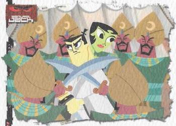 2002 ArtBox Samurai Jack #34 The two travel many days, and many nights, fo Front