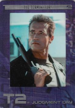 2003 ArtBox Terminator 2 FilmCardz #1 The Terminator Front