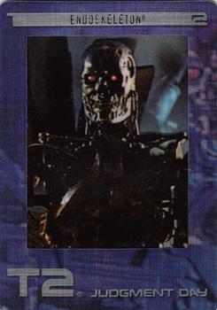 2003 ArtBox Terminator 2 FilmCardz #2 Endoskeleton Front
