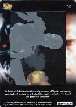 2003 ArtBox Terminator 2 FilmCardz #10 Cyberdyne Technology... Skynet Controlled Back