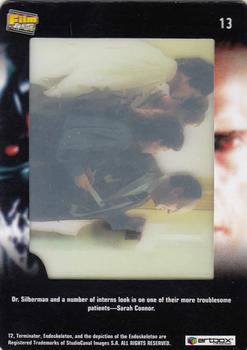2003 ArtBox Terminator 2 FilmCardz #13 Assessing Sarah Connor Back