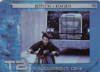 2003 ArtBox Terminator 2 FilmCardz #23 Outpacing a Kenworth Front