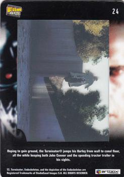 2003 ArtBox Terminator 2 FilmCardz #24 Entering the Flood Control Channel Back