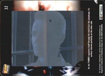 2003 ArtBox Terminator 2 FilmCardz #32 Squeezing through the Bars Back