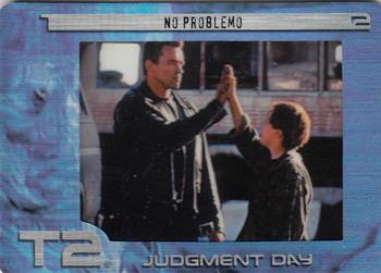 2003 ArtBox Terminator 2 FilmCardz #37 No Problemo Front