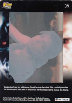 2003 ArtBox Terminator 2 FilmCardz #39 Forseeing the Future Back
