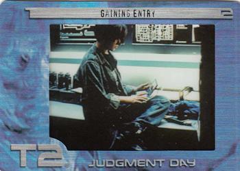 2003 ArtBox Terminator 2 FilmCardz #44 Gaining Entry Front