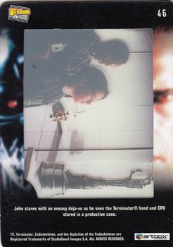2003 ArtBox Terminator 2 FilmCardz #46 Inside Cyberdyne's Vault Back
