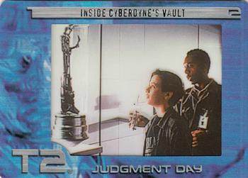 2003 ArtBox Terminator 2 FilmCardz #46 Inside Cyberdyne's Vault Front