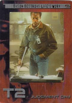 2003 ArtBox Terminator 2 FilmCardz #47 Dyson Destroys Life's Work Front