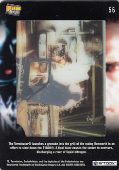 2003 ArtBox Terminator 2 FilmCardz #56 Headed for a Showdown Back
