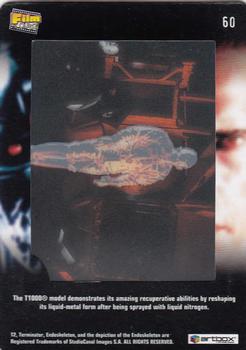 2003 ArtBox Terminator 2 FilmCardz #60 The Ever-Morphing T1000 Back