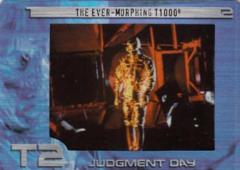 2003 ArtBox Terminator 2 FilmCardz #60 The Ever-Morphing T1000 Front