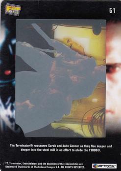 2003 ArtBox Terminator 2 FilmCardz #61 Final Stand Back