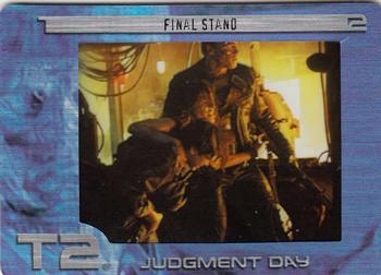 2003 ArtBox Terminator 2 FilmCardz #61 Final Stand Front